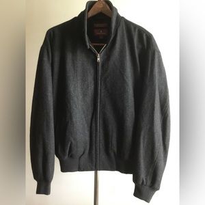Nordstrom Heather Gray Wool Jacket (Small)